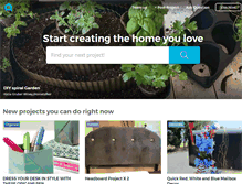 Tablet Screenshot of hometalk.com